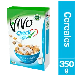 Vivo Cereal Check Sabor Yogurt sin Azúcar Añadida