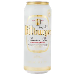 Bitburger Cerveza Pils 4 8° 500 Ml