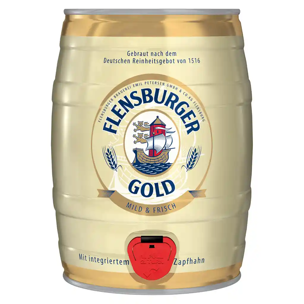 Flensburger Flansburger Cerveza Gold 4 8°