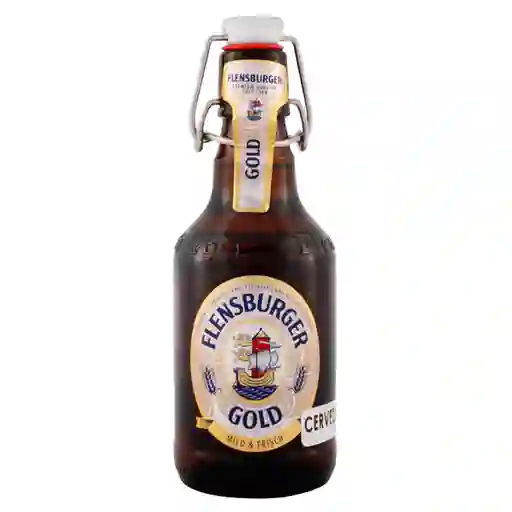 Flensburger Cerveza Gold 4 8° 330 Ml