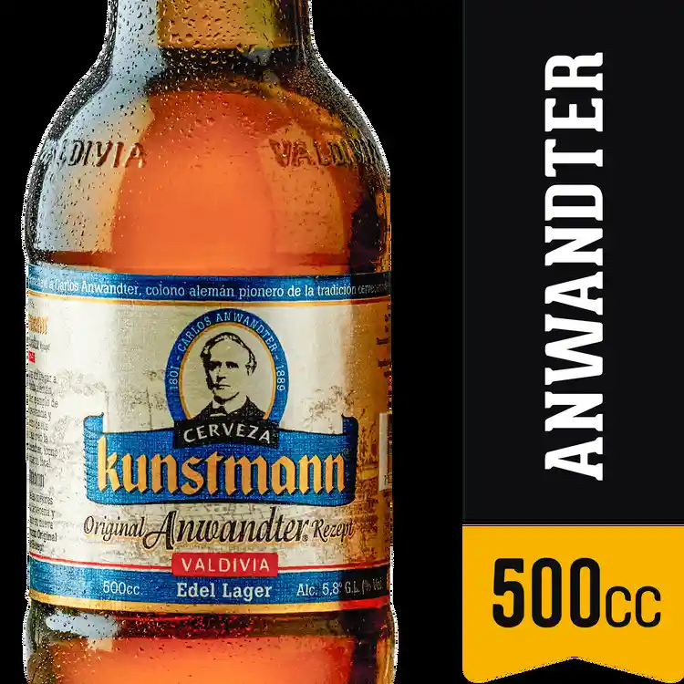 Kunstmann Cerveza Anwandter 5.8° Botella