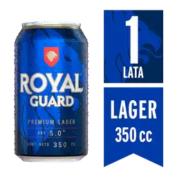 Royal Guard Cerveza Premium Lager en Lata