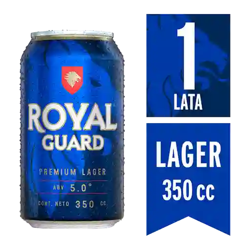 Royal Guard Cerveza Premium Lager en Lata