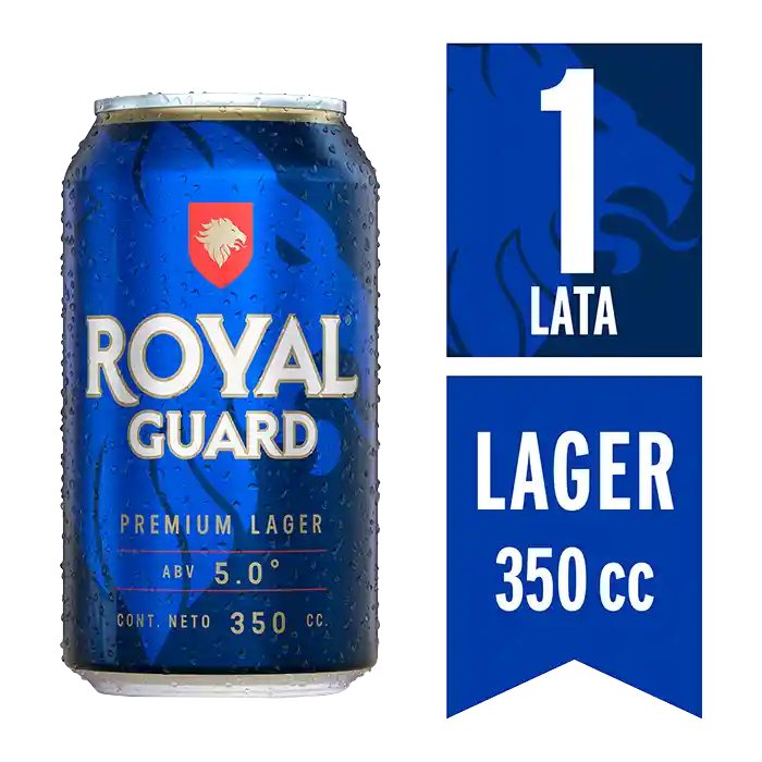 Royal Guard Cerveza Premium Lager en Lata