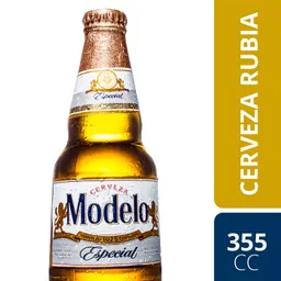 Modelo Cerveza Rubia Especial