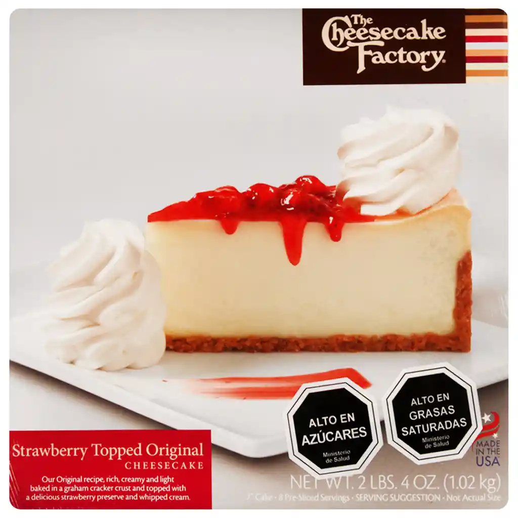 The Cheesecake Factory Cheesecake Frutilla