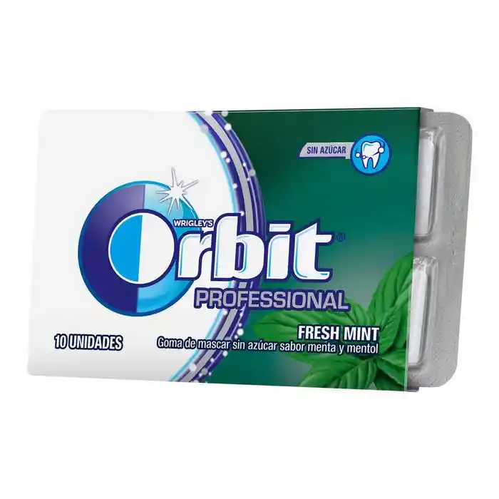 Orbit Profesional Chicle Fresh Mint