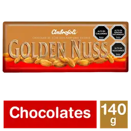 Ambrosoli Chocolate de Leche con Almendras Golden Nuss