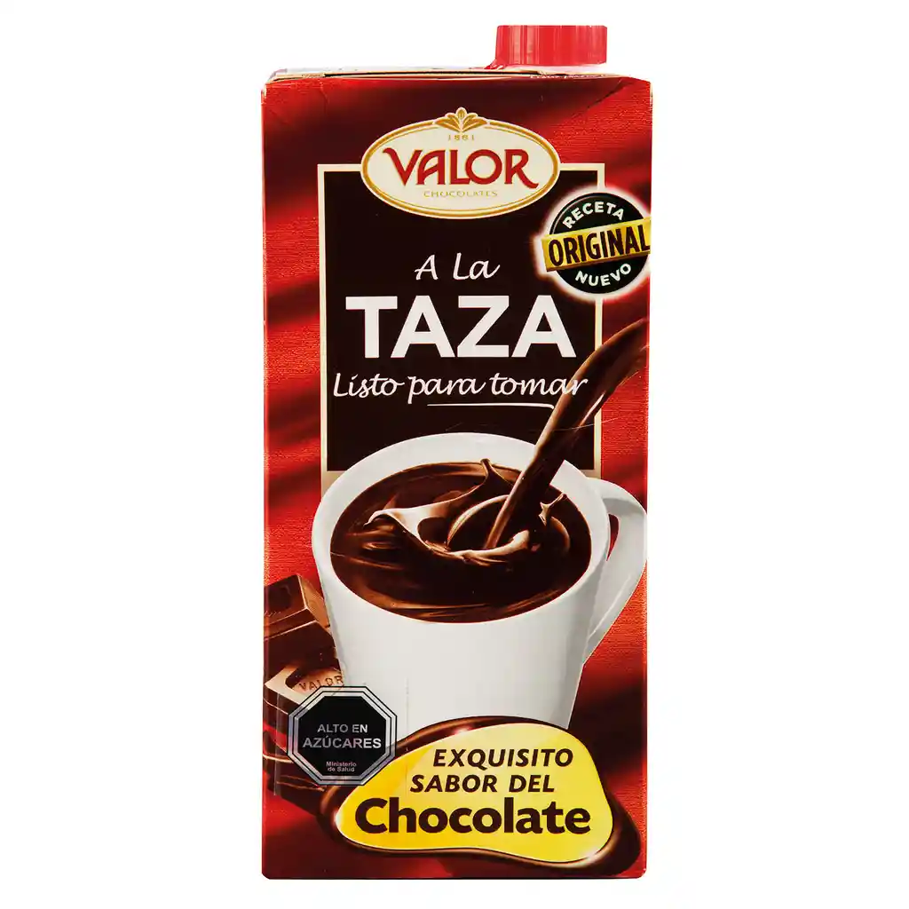 Valor Choc Liquido Espanol