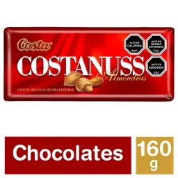 CostaNuss Chocolate con Almendras Enteras