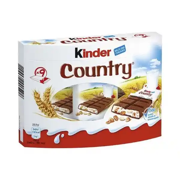 Kinder Chocolate Country