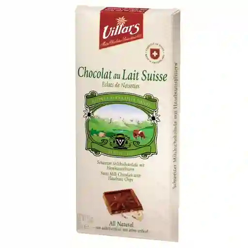Villars Chocolate con Leche y Avellanas