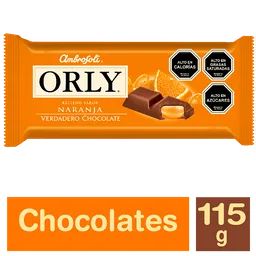 Ambrosoli  Orly Chocolate con Relleno Sabor a Naranja