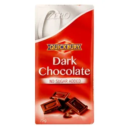 Quickbury Chocolate S Azucar Negro