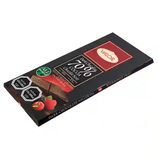 Valor Chocolate 70% Negro Frutas Del Bosque