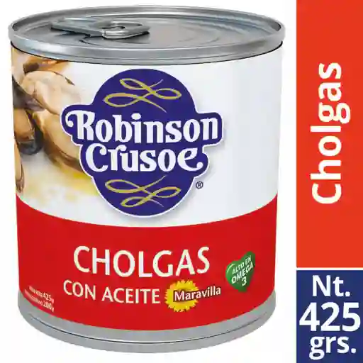 Robinson Crusoe Cholgas con Aceite Maravilla