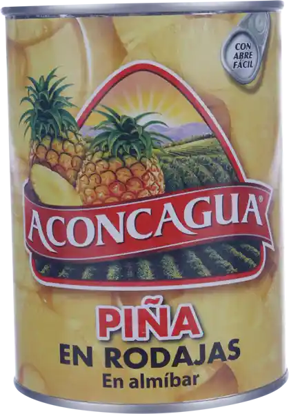 Aconcagua Piña Rodajas En Almíbar