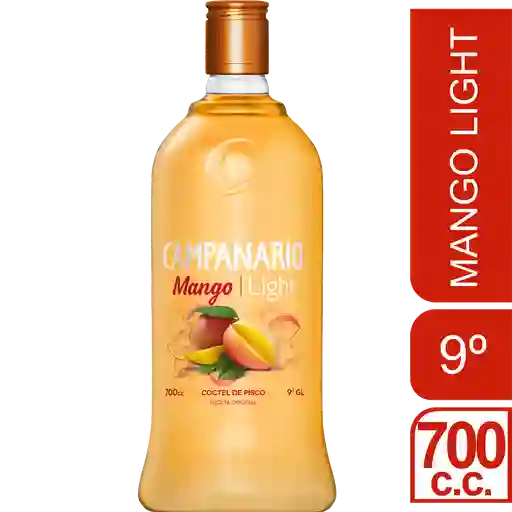 Campanario Sour Coctel De Pisco Mango Light 9°