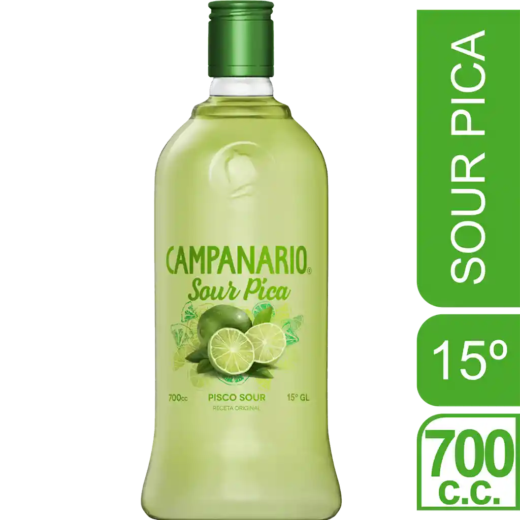 Campanario Sour Pisco Sour Sour Pica 15°