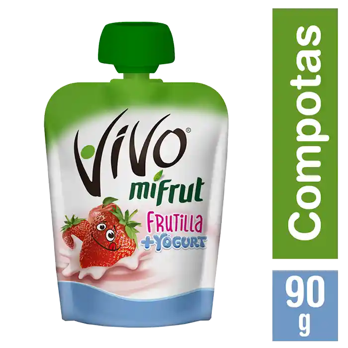 Vivo Compota Mifrut  Frutilla + Yogurt