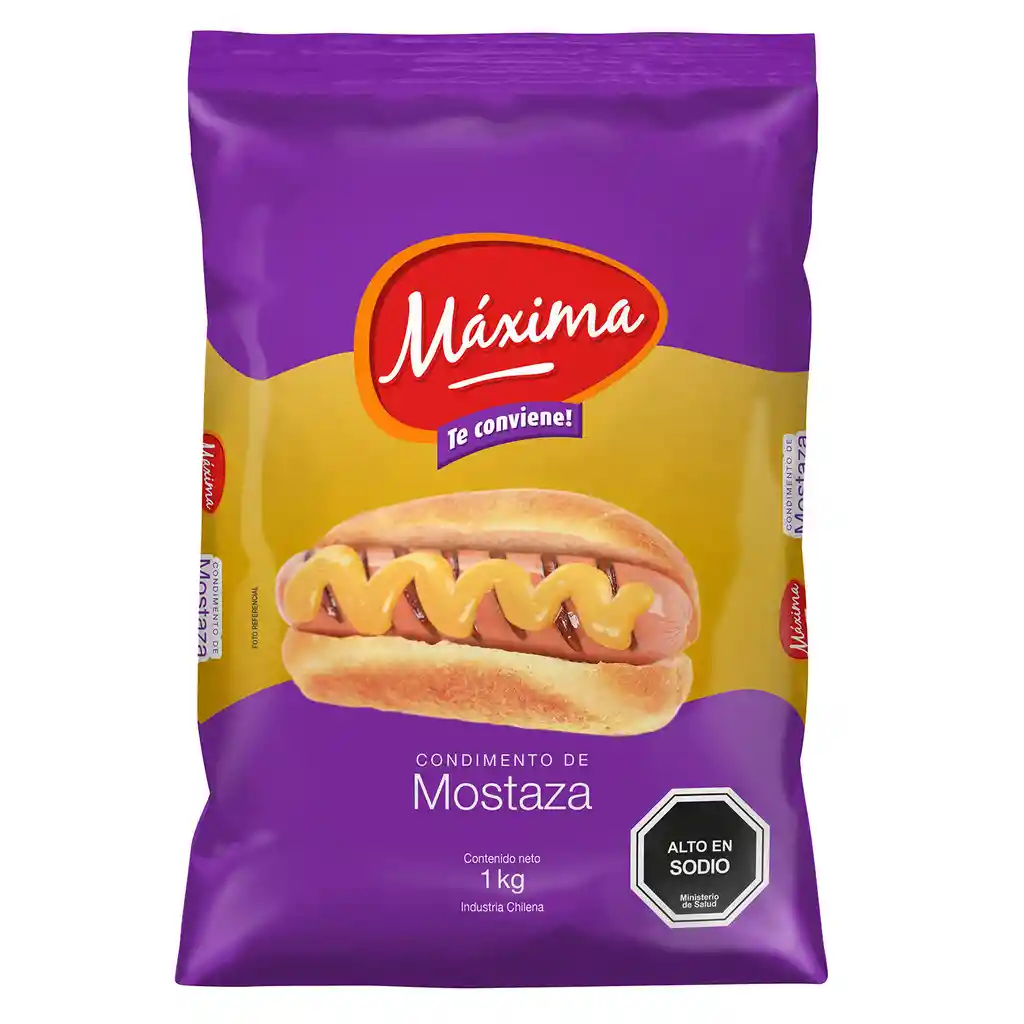 Maxima Condimento de Mostaza