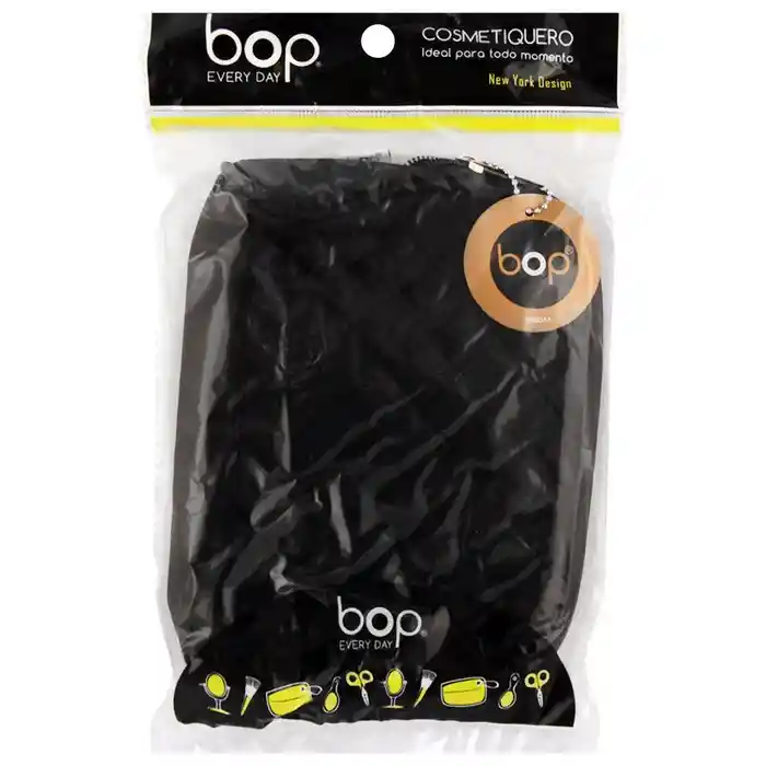 Bop Cosmetiquero Negro Puntos Blancos