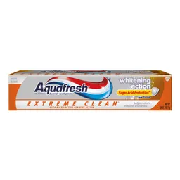 Aquafresh Crema Dental Extreme Clean White Action