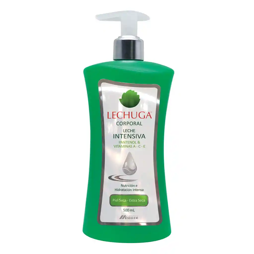 Lechuga Crema Corporal Leche Intensiva Piel Seca - Extra Seca