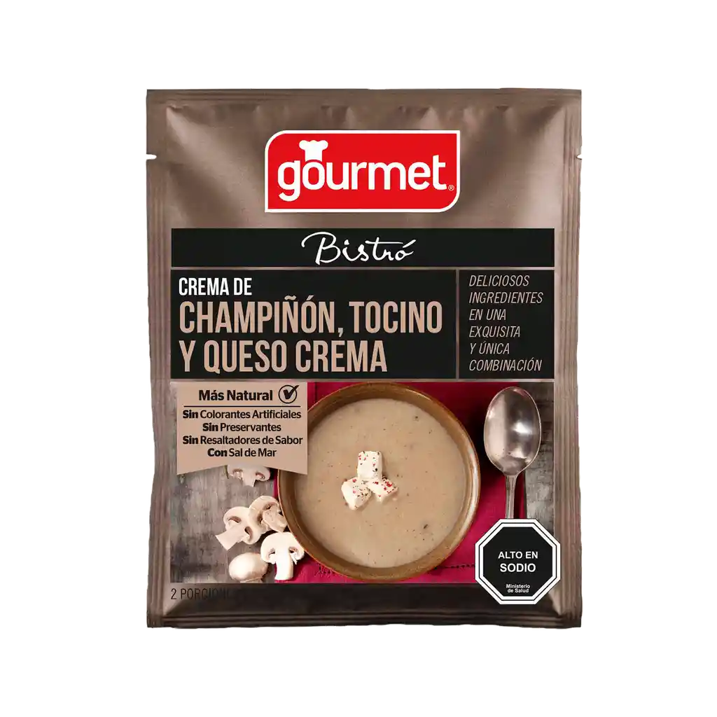 Gourmet Crema Champinon Tocino