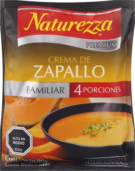 Naturezza Crema Premium Zapallo