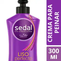 Sedal Crema Para Peinar Liso Perfecto