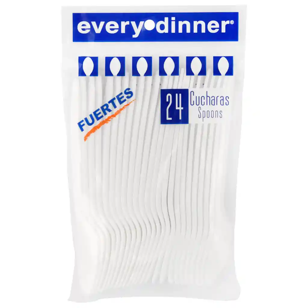 Every Dinner Cucharas Blanco