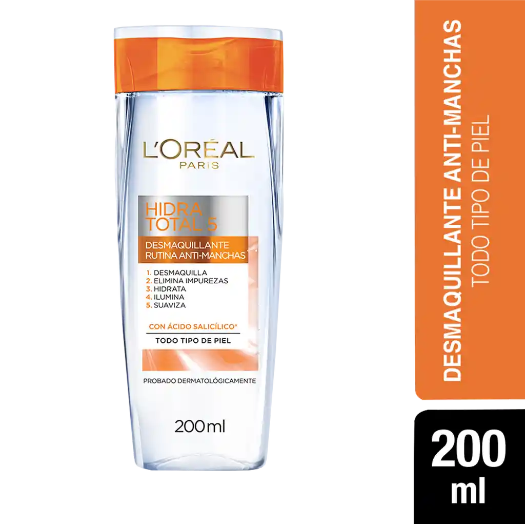 Loreal Paris Desmaquillante Anti-Manchas para Todo Tipo de Piel