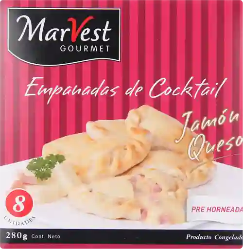 Marvest Empanada Jamon Queso 8 Unid