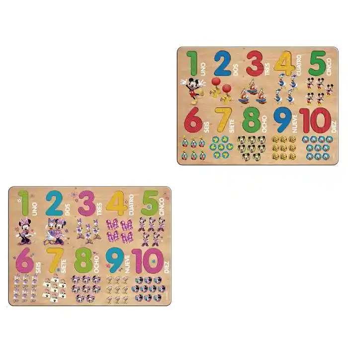 Disney Encaje Números