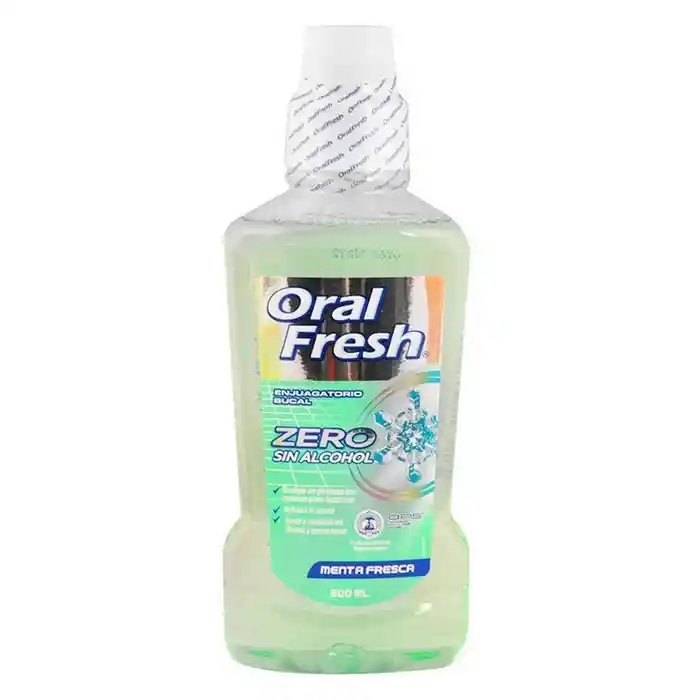 Oral Fresh enjuague bucal menta fresca