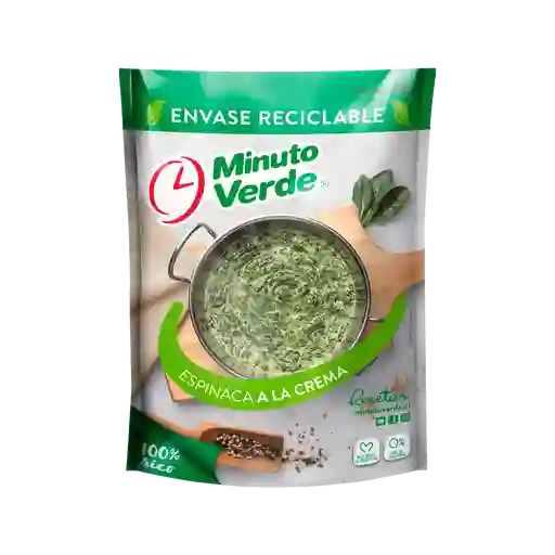 Minuto Verde Espinaca Crema Mverde Premium Cong