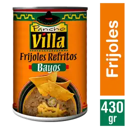 Pancho Villa Frijoles Refritos Bayos