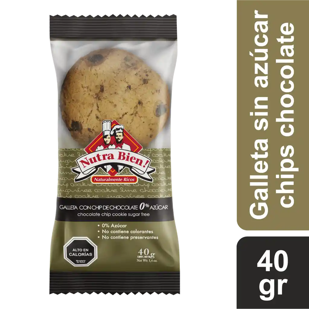 Nutra Bien Galleta Con Chip De Chocolate