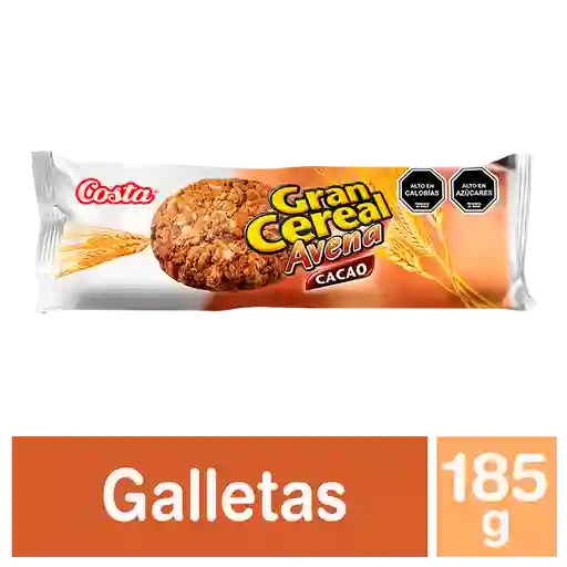 Costa Galletas Gran Cereal Avena Cacao