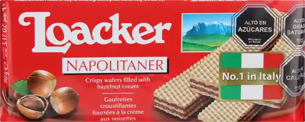 Loacker Galleta Napolitaner