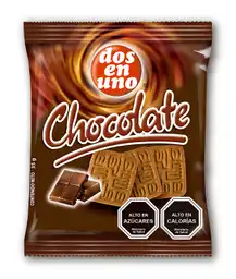 Dos En Uno Galleta Mini Sabor a Chocolate