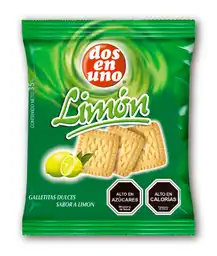 Dos En Uno Galletas Dulces Minis Sabor a Limón