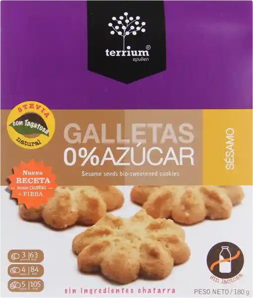 Terrium Galletas saludables