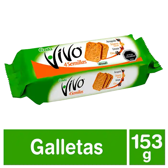 Vivo Galleta 4 Semillas