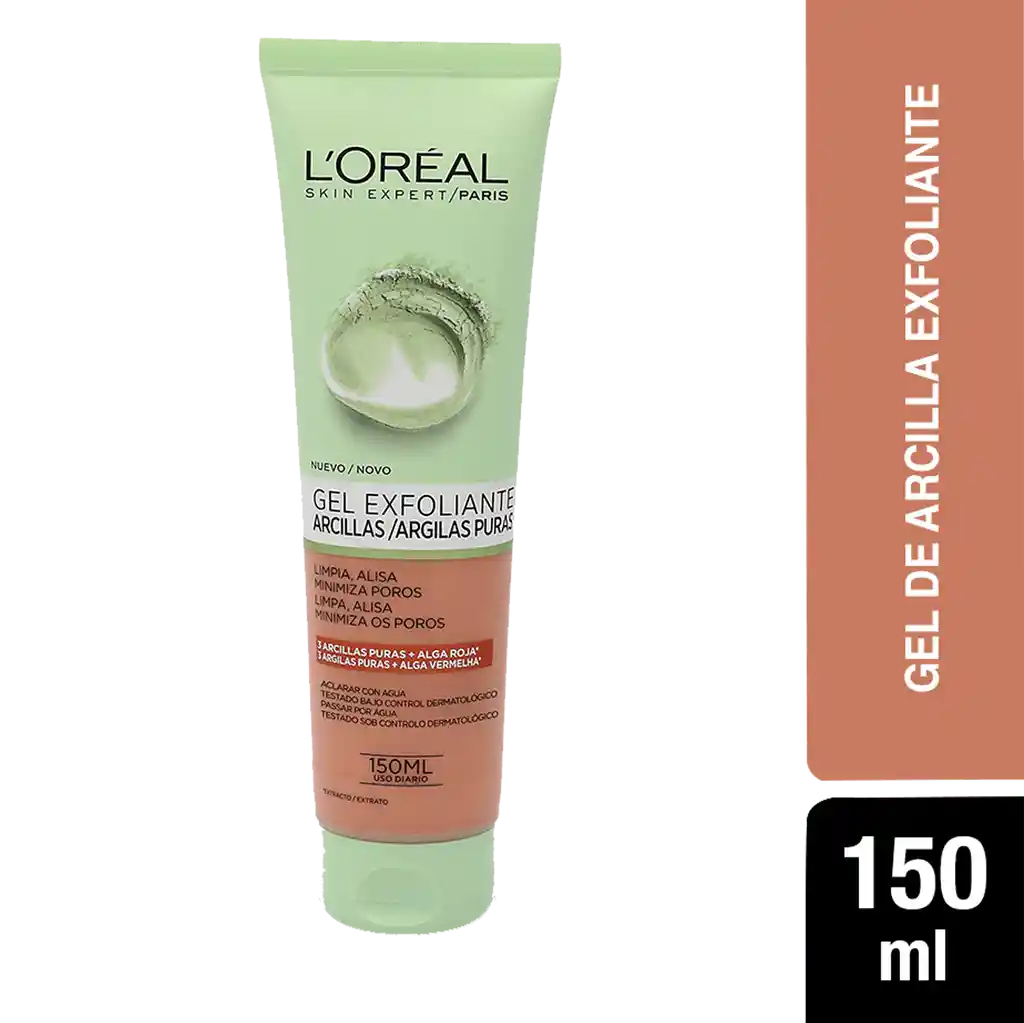 Loreal Paris Gel de Arcilla Exfoliante