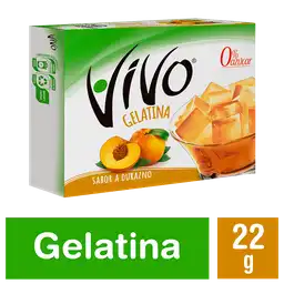 Vivo Gelatina Sabor Durazno