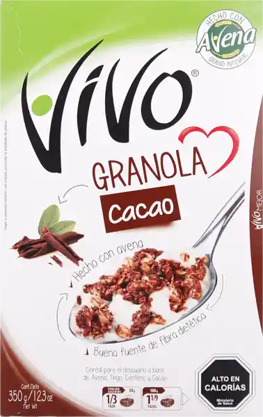 Vivo Cereal Granola Cacao