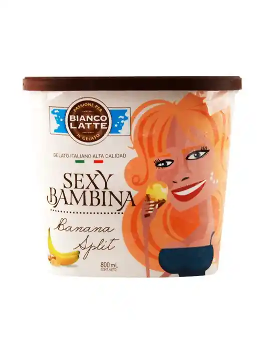 Bianco Latte Helado Sexy Bambina