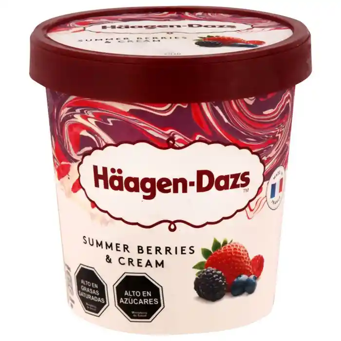 Haagen Dazs Otros Helado Berries & Crem